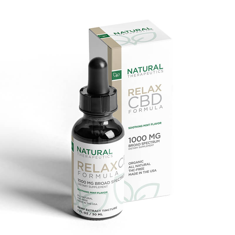 Natural Therapeutics - CBD Tincture - Relax - 1000mg - Image 5