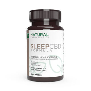 Natural Therapeutics - CBD Soft Gel Caps - Sleep with Melatonin - 25mg