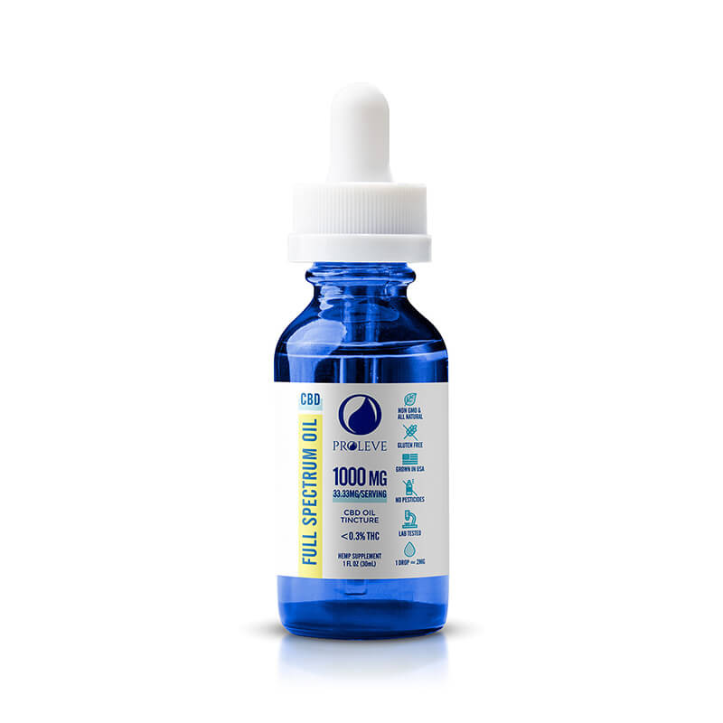 Full Spectrum CBD Oil Tincture - Proleve - Image 2