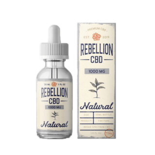 Rebellion CBD - CBD Tincture - Natural Flavor - 500mg