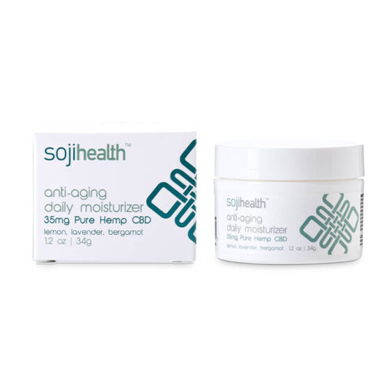 Soji Health - CBD Topical - Lemon Lavender Face Cream - 35mg