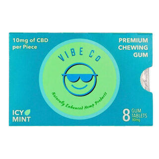 Vibe Co - CBD Edible - Icy Mint Chewing Gum - 10mg