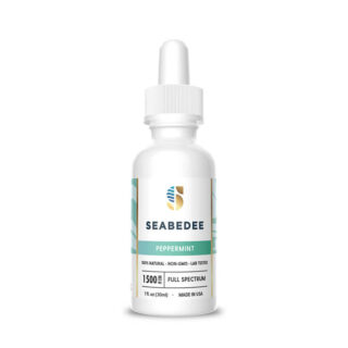 Seabedee - CBD Tincture - Full Spectrum Peppermint - 1500mg