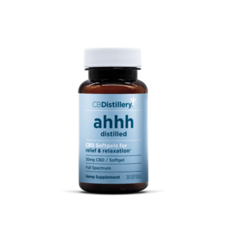 Full Spectrum CBD Capsules - 30ct. - CBDistillery