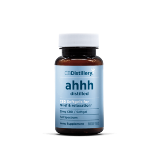 Full Spectrum CBD Capsules - 60ct - CBDistillery