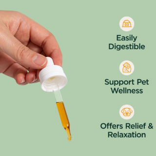 CBDistillery Wag Distilled Full Spectrum CBD Pet Wellness Tincture 150MG / 600MG – 30mL