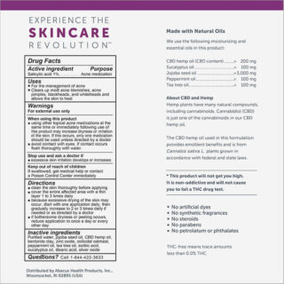 Acne Treatment Medicated CBD Cream - CBDMEDIC