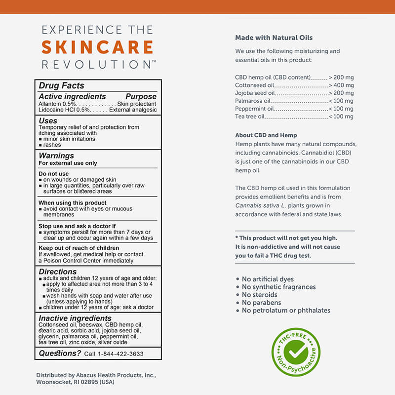 Itch, Rash & Pain CBD Cream - CBDMEDIC - Image 2