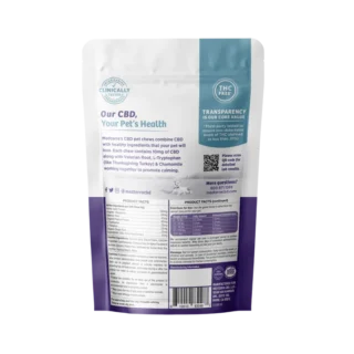 Medterra - CBD Pet Edible - Bacon Calming Soft Chews - 300mg