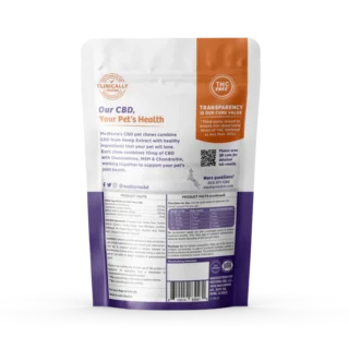 Medterra Pets Joint Support CBD Isolate Chews Peanut Butter Flavor -300mg