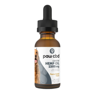 PAW CBD – CBD -Canine Hemp Oil - Peanut Butter – 30ml