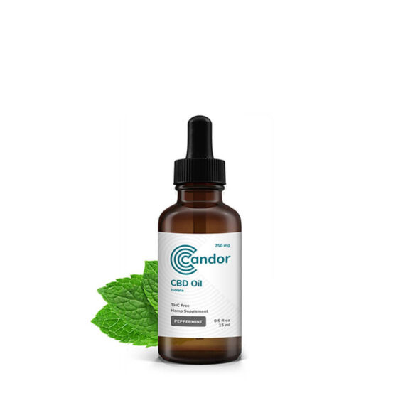 Candor CBD - CBD Tincture - Peppermint - 750mg-3000mg