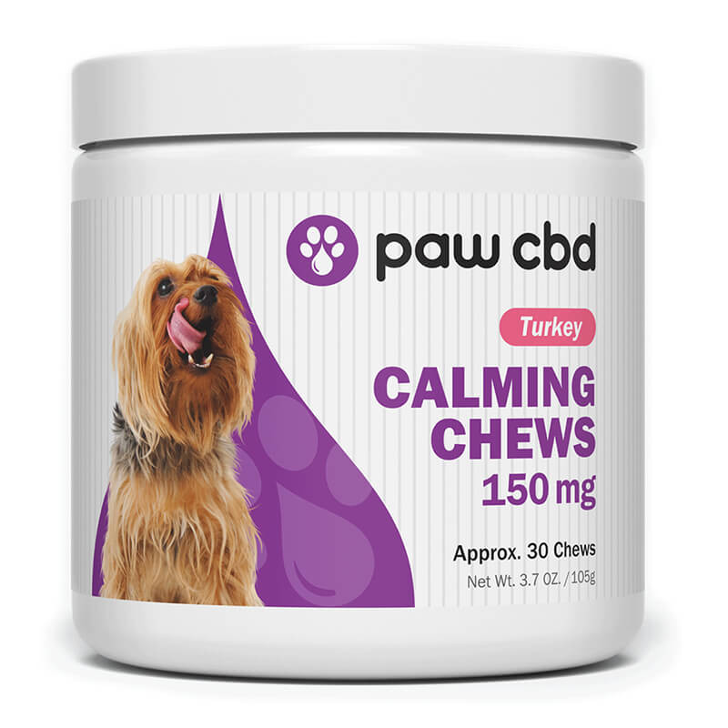 Calming CBD Dog Treats - Turkey-flavored - cbdMD