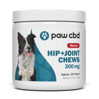 PAW CBD – Hip & Joint Chews  – CBD – Bacon Flavor - 150MG / 300mg / 600mg – 30 Count