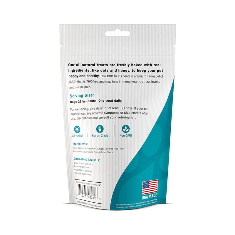 CBD Dog Treats Peanut Butter cbdMD