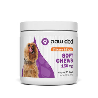 CBD For Dogs - Chicken & Bacon Canine Soft Chews CBD Pet Treats - 150mg-600mg - By cbdMD