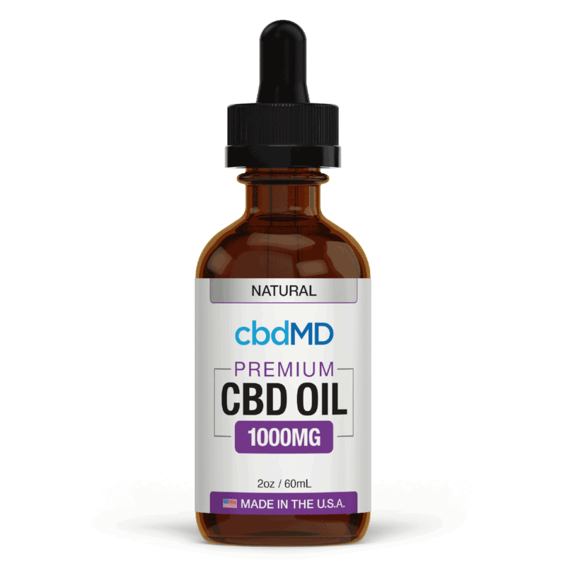 Broad Spectrum CBD Oil Tincture - Natural - cbdMD - Image 3