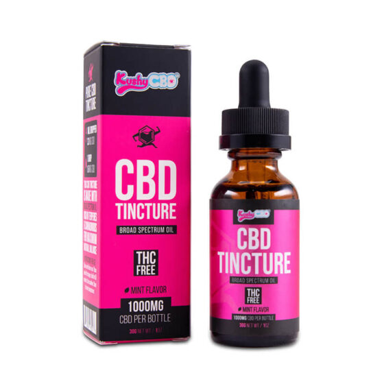 KushyCBD - CBD Tincture - Broad Spectrum - 1000mg