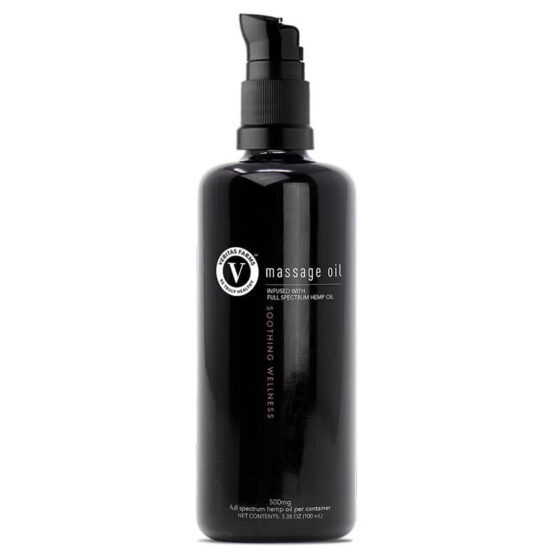 Veritas Farms - CBD Topical - Full Spectrum Massage Oil - 500mg