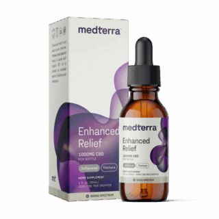 Broad Spectrum CBD Tincture - Unflavored - Medterra
