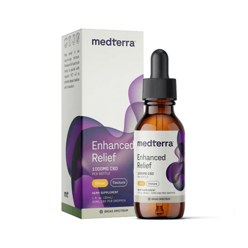 Medterra Broad Spectrum CBD Tincture – Citrus