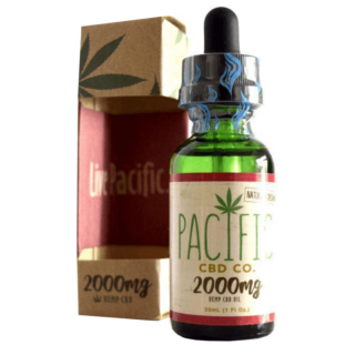 Pacific CBD - CBD Tincture - Strawberry Drops - 125mg-2000mg