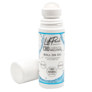 Life Pack Organics - CBD Topical - Relief Roll-On Gel - 500mg