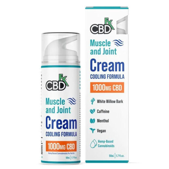 CBD Cream - Muscle & Joint Cooling Cream - 1000mg