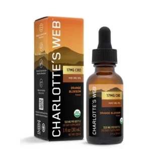 Charlotte’s Web Daily Care Full Spectrum CBD Oil Orange Blossom 17mg
