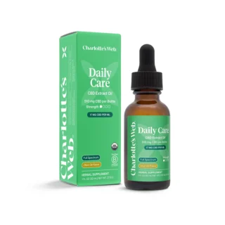 Charlotte's Web Full Spectrum CBD Daily Care Extract Oil  Olive Oil 17mg