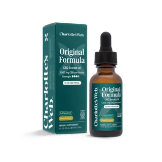 Charlotte’s Web Original Formula Full Spectrum CBD Oil Olive Oil 50mg