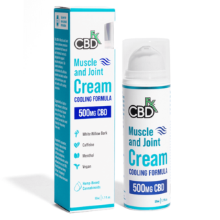 CBD Cream - Muscle & Joint Cooling Cream - 500mg-3000mg - by CBDfx