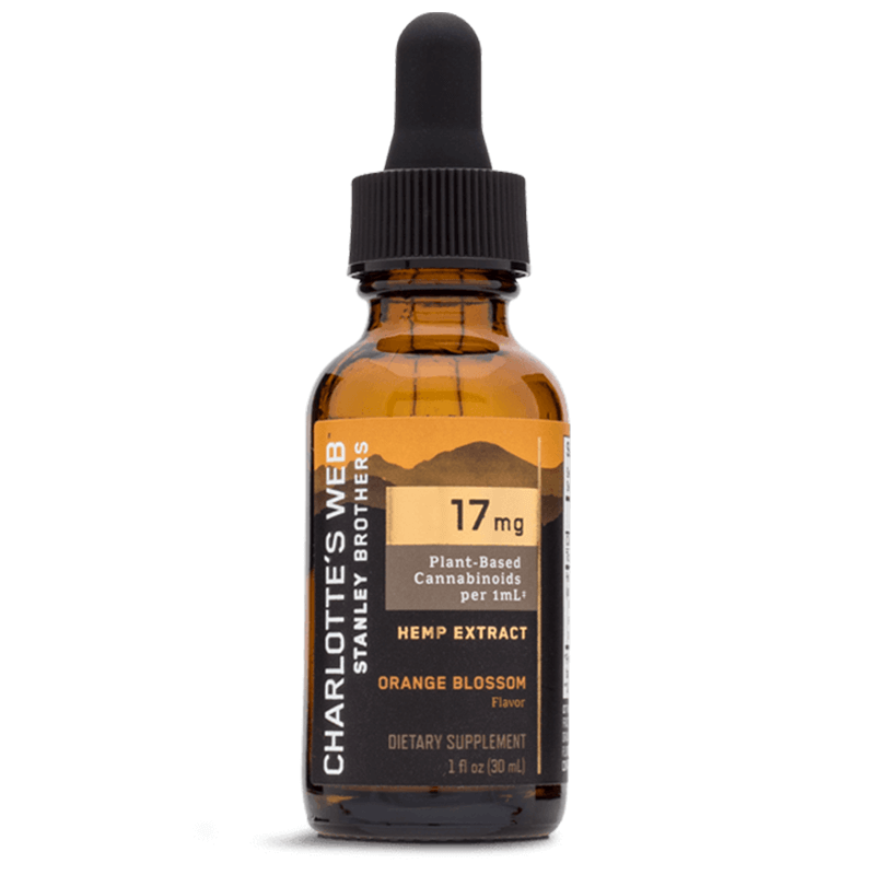 Full Spectrum CBD Oil Tincture - Orange Blossom - 17mg - Charlotte's Web