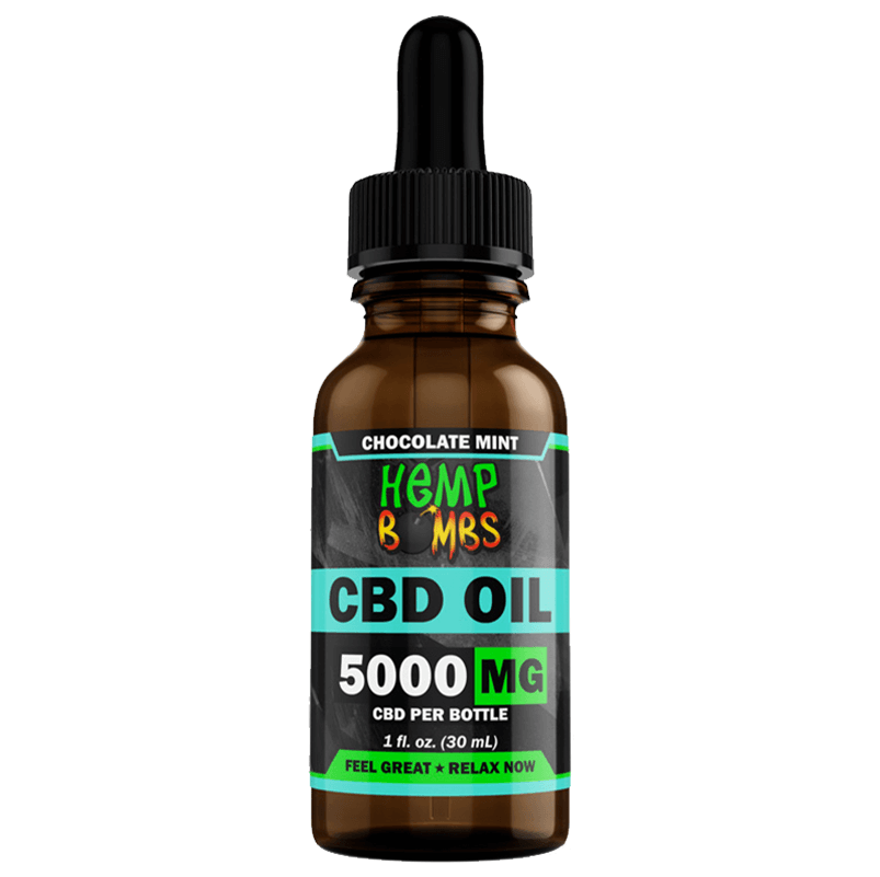 Broad Spectrum CBD Oil Tincture - Chocolate Mint - Hemp Bombs - Image 4