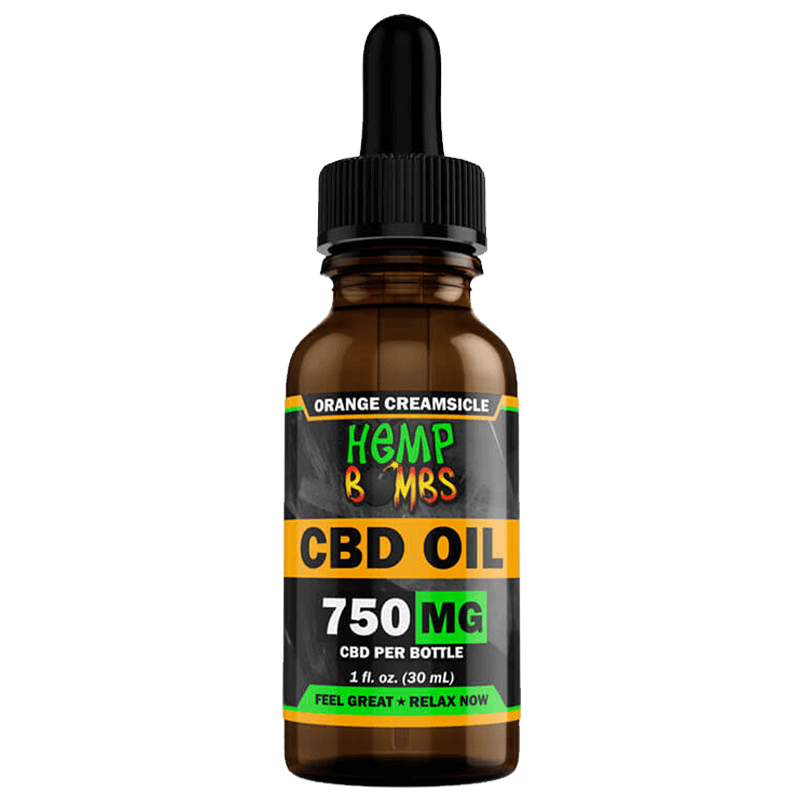 Broad Spectrum CBD Oil Tincture - Orange Creamsicle -  Hemp Bombs - Image 4
