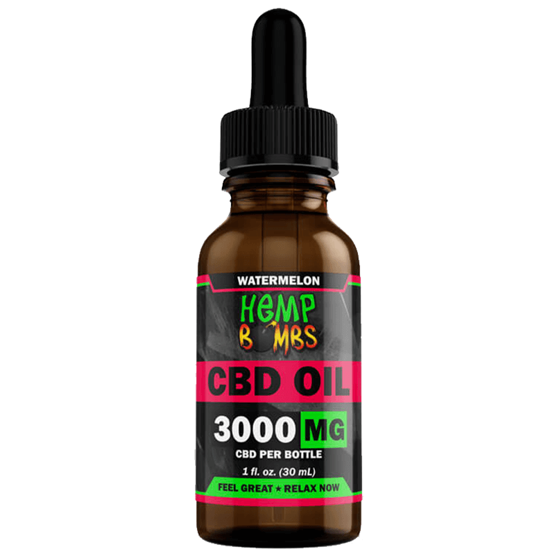 Broad Spectrum CBD Oil Tincture - Watermelon - Hemp Bombs - Image 4