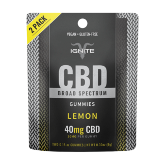 Broad Spectrum CBD Gummies - Lemon - Ignite CBD