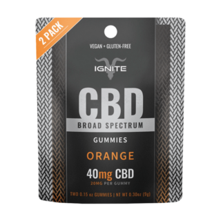 Broad Spectrum CBD Gummies - Orange - Ignite CBD