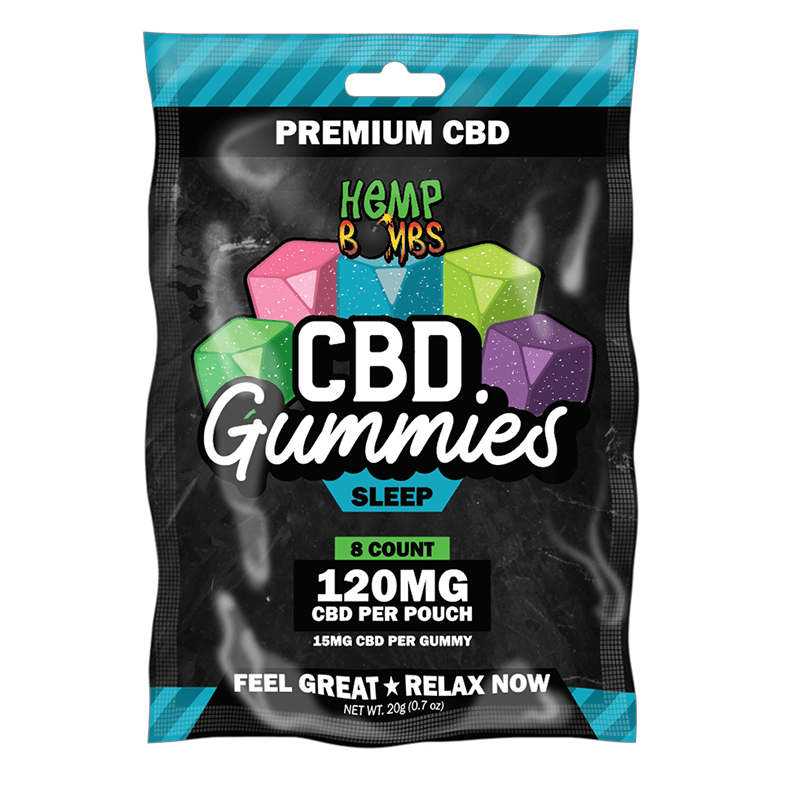 Hemp Bombs CBD Edible Sleep Gummies 120mg1500mg