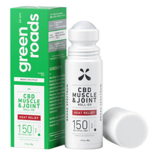 CBD Topical - Heat Relief Muscle & Joint Roll-On 150mg-750mg - By Green Roads