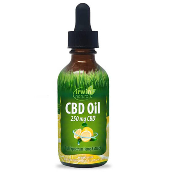 Full Spectrum CBD Oil Tincture - Lemon Drops - Irwin Naturals