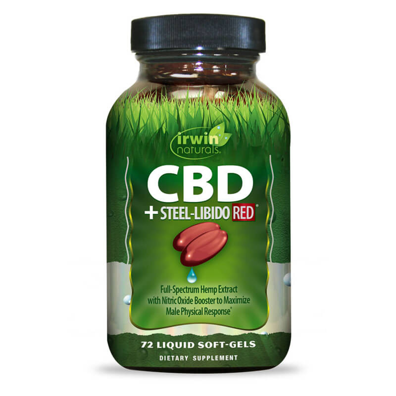 Full Spectrum CBD with Steel Libido Red - Irwin Naturals