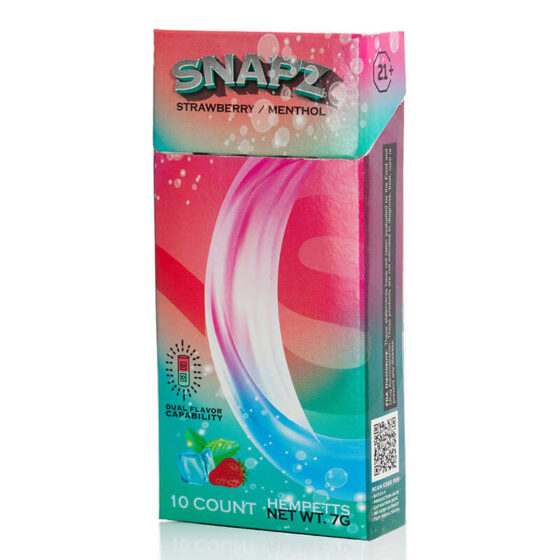 SNAPZ - Hemp Flower - Strawberry Menthol Hemp Smokez