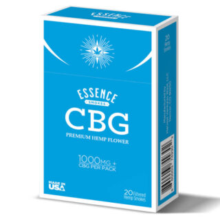 CBD Cigarettes - Premium CBG Hemp Flower - 50mg - By Essence Smokes
