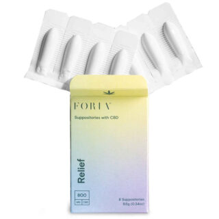 Foria Wellness - CBD Topical - Menstrual Relief Suppositories - 800mg