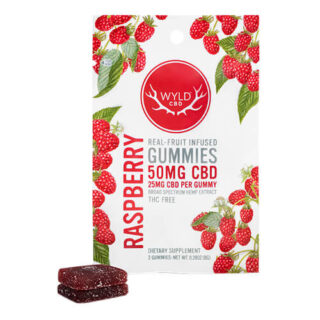 CBD Gummies - Raspberry - Wyld CBD