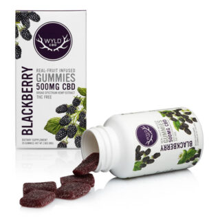 CBD Gummies - Blackberry - Wyld CBD