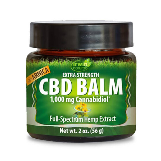 Irwin Naturals - CBD Balm - Full Spectrum Arnica Balm - 1000mg