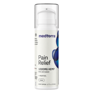 Medterra Pain Relief CBD Isolate Cream 1000mg
