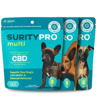 SurityPRO - CBD Pet Treats - Multi Soft Chews - 15mg-57mg